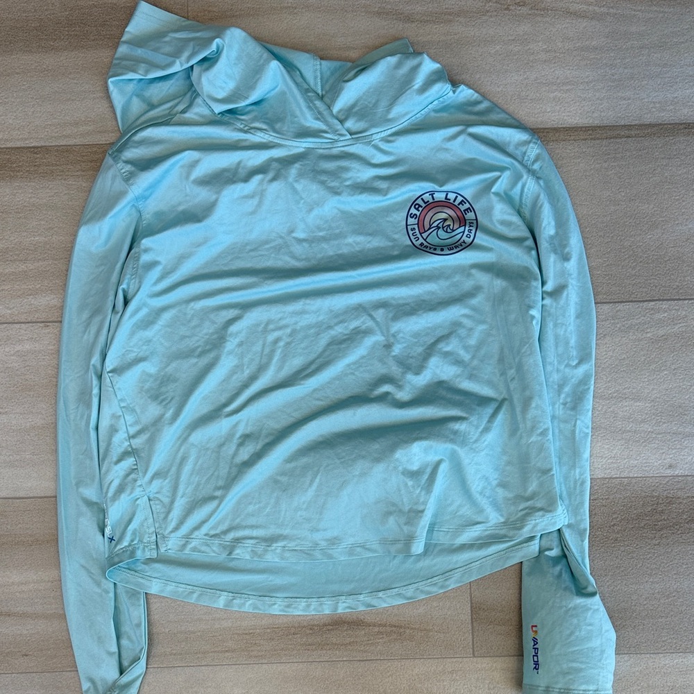 Salt Life Light Blue Swim Coverup